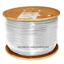 Alta velocidad CAT6 Blindado STP Bulk Cable Ethernet 305m Blanco